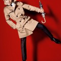 Romeo Beckham Models For Burberry