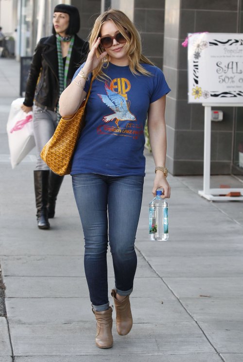 Hilary Duff Loses Baby Weight and More