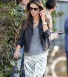 Exclusive... Alessandra Ambrosio Drops Off Anja At School