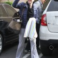 Anna Faris Out And About With Her Son Jack
