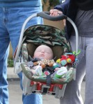 Anna Faris Out And About With Her Son Jack