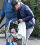 Anna Faris Out And About With Her Son Jack