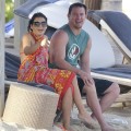 Exclusive... Channing Tatum & Jenna Dewan Relax In St Barts