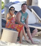 Exclusive... Channing Tatum & Jenna Dewan Relax In St Barts