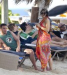 Exclusive... Channing Tatum & Jenna Dewan Relax In St Barts