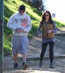 Channing Tatum & Jenna Dewan Take A Hike With Their Dogs