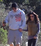 Channing Tatum & Jenna Dewan Take A Hike With Their Dogs