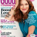 Drew Barrymore Covers Good HouseKeeping Feb. 2013