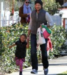 Gabriel Aubry Picks Nahla Up From School