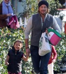 Gabriel Aubry Picks Nahla Up From School