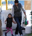 Gabriel Aubry Picks Nahla Up From School