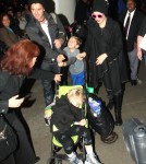 Gwen Stefani and Family at LAX