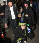 Gwen Stefani and Family at LAX