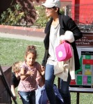 Halle Berry Picks Nahla Up From School