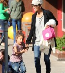 Halle Berry Picks Nahla Up From School