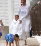 Jennifer Lopez & Kids Enjoy A Day Together In Miami