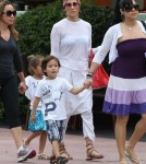 Jennifer Lopez & Kids Enjoy A Day Together In Miami