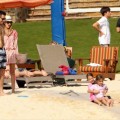Exclusive... Another Day On The Beach For Hot Hollywood Couple Jessica Alba And Cash Warren