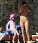Semi-Exclusive... Jessica Alba Soaks Up The Sun In Cabo With Her Daughters