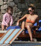 Semi-Exclusive... Jessica Alba Soaks Up The Sun In Cabo With Her Daughters