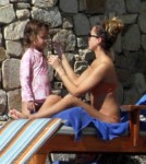 Semi-Exclusive... Jessica Alba Soaks Up The Sun In Cabo With Her Daughters
