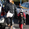 Julie Bowen Takes Her Kids To Farmers Market In Studio City