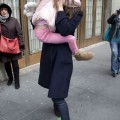 Katie Holmes Takes Suri To Her Play