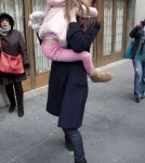 Katie Holmes Takes Suri To Her Play