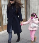 Katie Holmes Takes Suri To Her Play