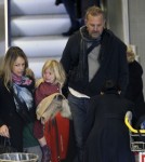 Kevin Costner takes his family to Paris