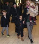 Kevin Costner takes his family to Paris