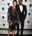 Kim Kardashian Hosts The New Year's Eve Countdown At 1 OAK Nightclub