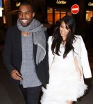 Kanye West Takes Pregnant Kim Kardashian Shopping in Paris