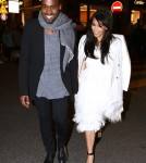 Kanye West Takes Pregnant Kim Kardashian Shopping in Paris
