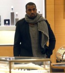 Kanye West Takes Pregnant Kim Kardashian Shopping in Paris