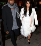 Kanye West Takes Pregnant Kim Kardashian Shopping in Paris
