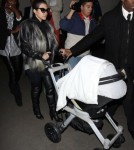 Kourtney Kardashian Returns To Los Angeles