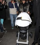 Kourtney Kardashian Returns To Los Angeles