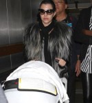 Kourtney Kardashian Returns To Los Angeles