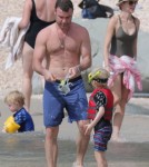 Naomi Watts & Liev Schreiber Take A Morning Swim