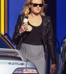 Pregnant Malin Akerman Shops At Ikea