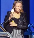 Pregnant Malin Akerman Shops At Ikea