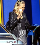 Pregnant Malin Akerman Shops At Ikea