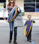 Marcia Cross Shops For Hula Hoops WIth Her Daughter