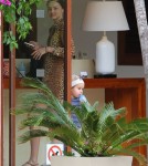 Exclusive... Miranda Kerr & Flynn Enjoy A Day On The Beach
