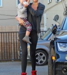 Exclusive... Miranda Kerr And Son Flynn At A Gym In Beverly Hills