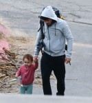 Orlando Bloom & Flynn Out For A Stroll