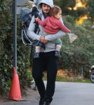 Orlando Bloom & Flynn Out For A Stroll