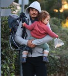 Orlando Bloom & Flynn Out For A Stroll