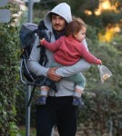 Orlando Bloom & Flynn Out For A Stroll
